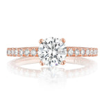 Round Solitaire Engagement Ring