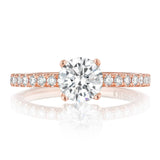 Round Solitaire Engagement Ring