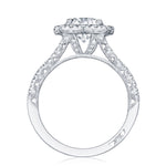 Round Bloom Engagement Ring