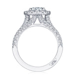 Round Bloom Engagement Ring