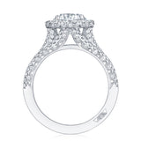 Round Bloom Engagement Ring