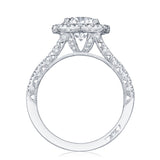 Round Bloom Engagement Ring