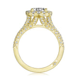 Round Bloom Engagement Ring