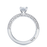 Emerald Solitaire Engagement Ring