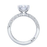 Emerald Solitaire Engagement Ring