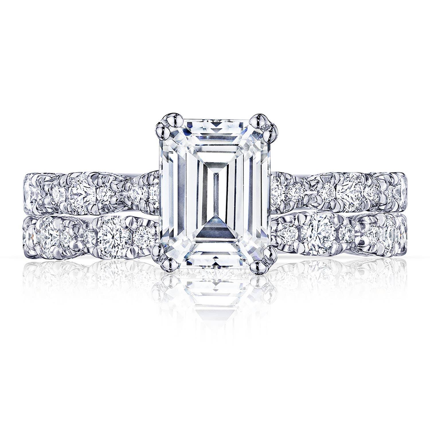 Emerald Solitaire Engagement Ring