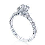 Oval Solitaire Engagement Ring