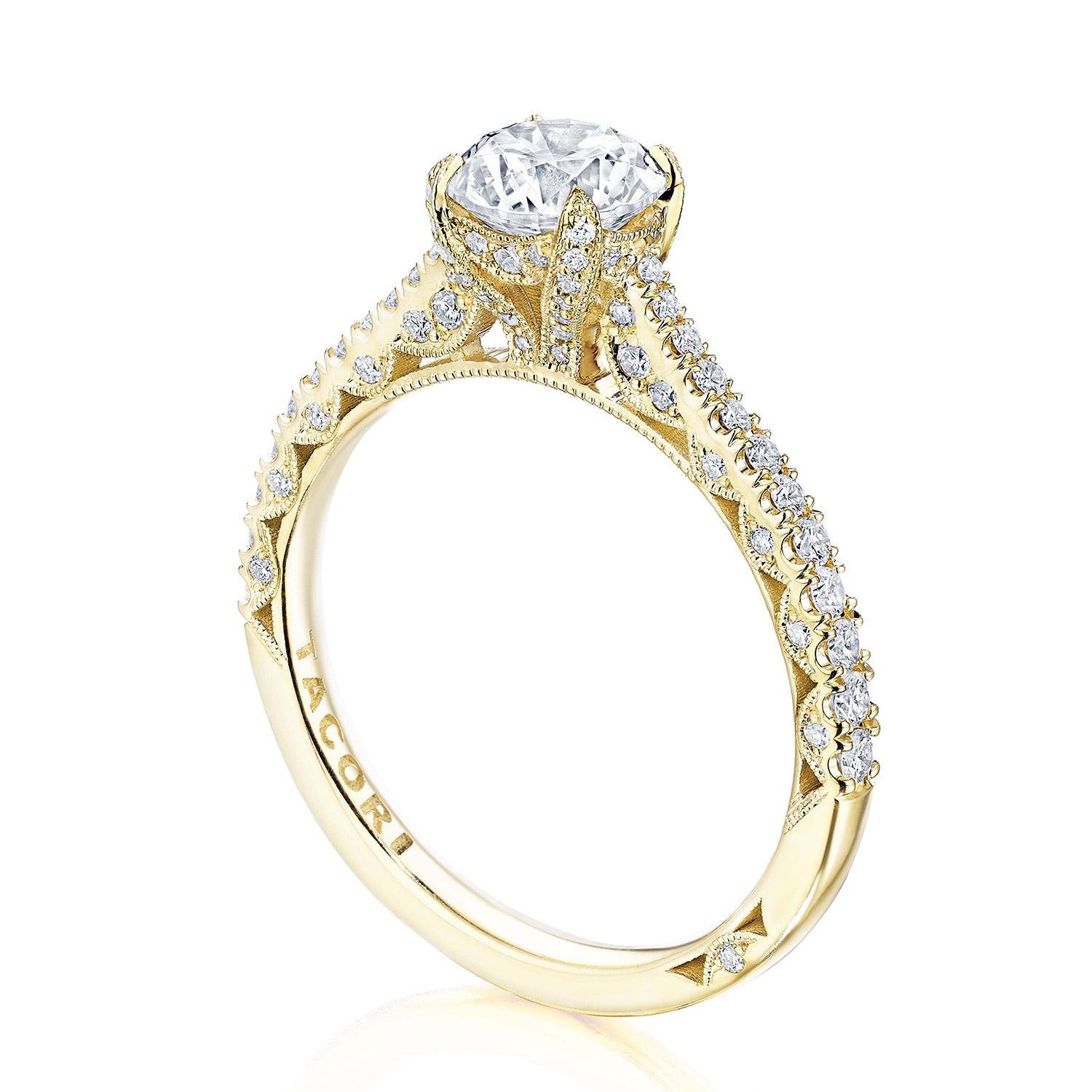 Round Solitaire Engagement Ring
