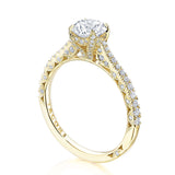 Round Solitaire Engagement Ring