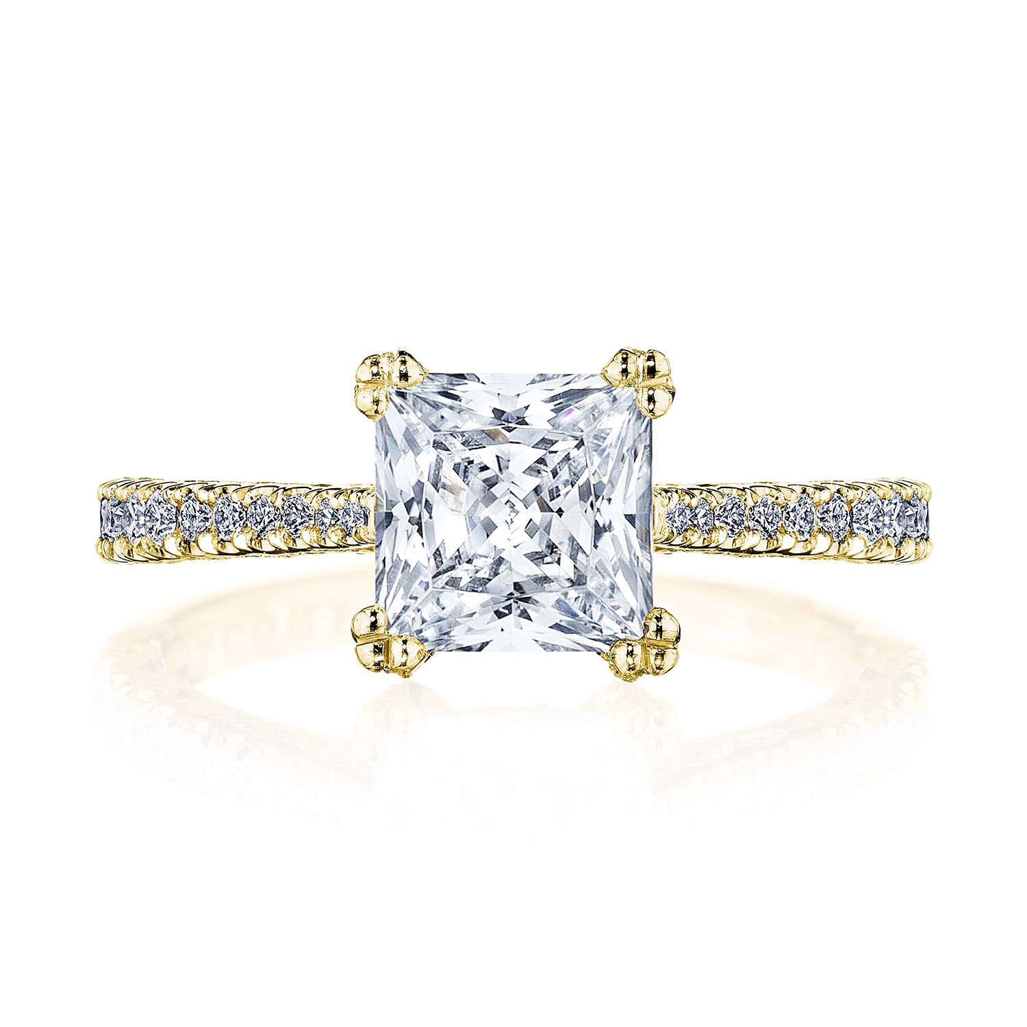 Princess Solitaire Engagement Ring