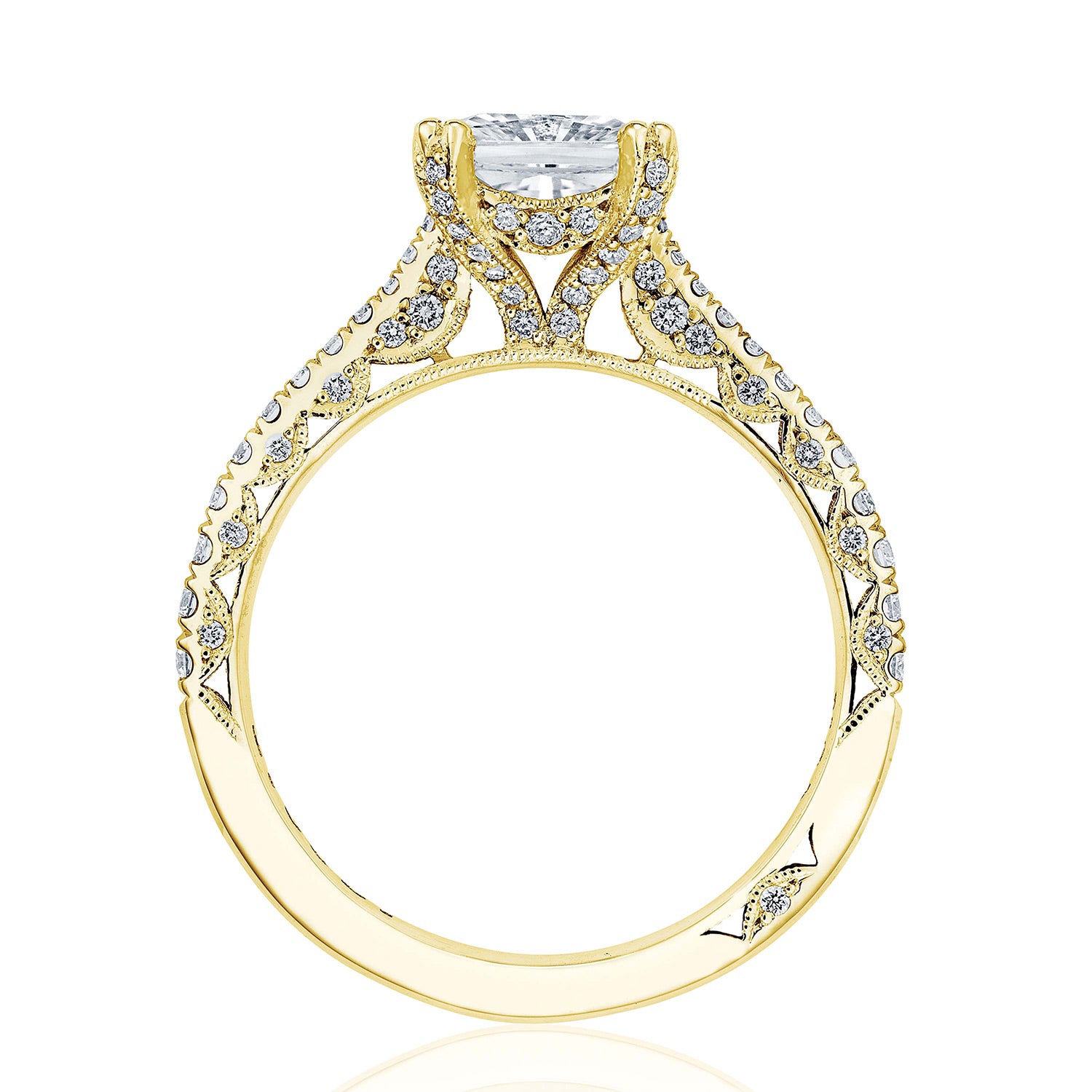 Princess Solitaire Engagement Ring