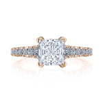 Princess Solitaire Engagement Ring