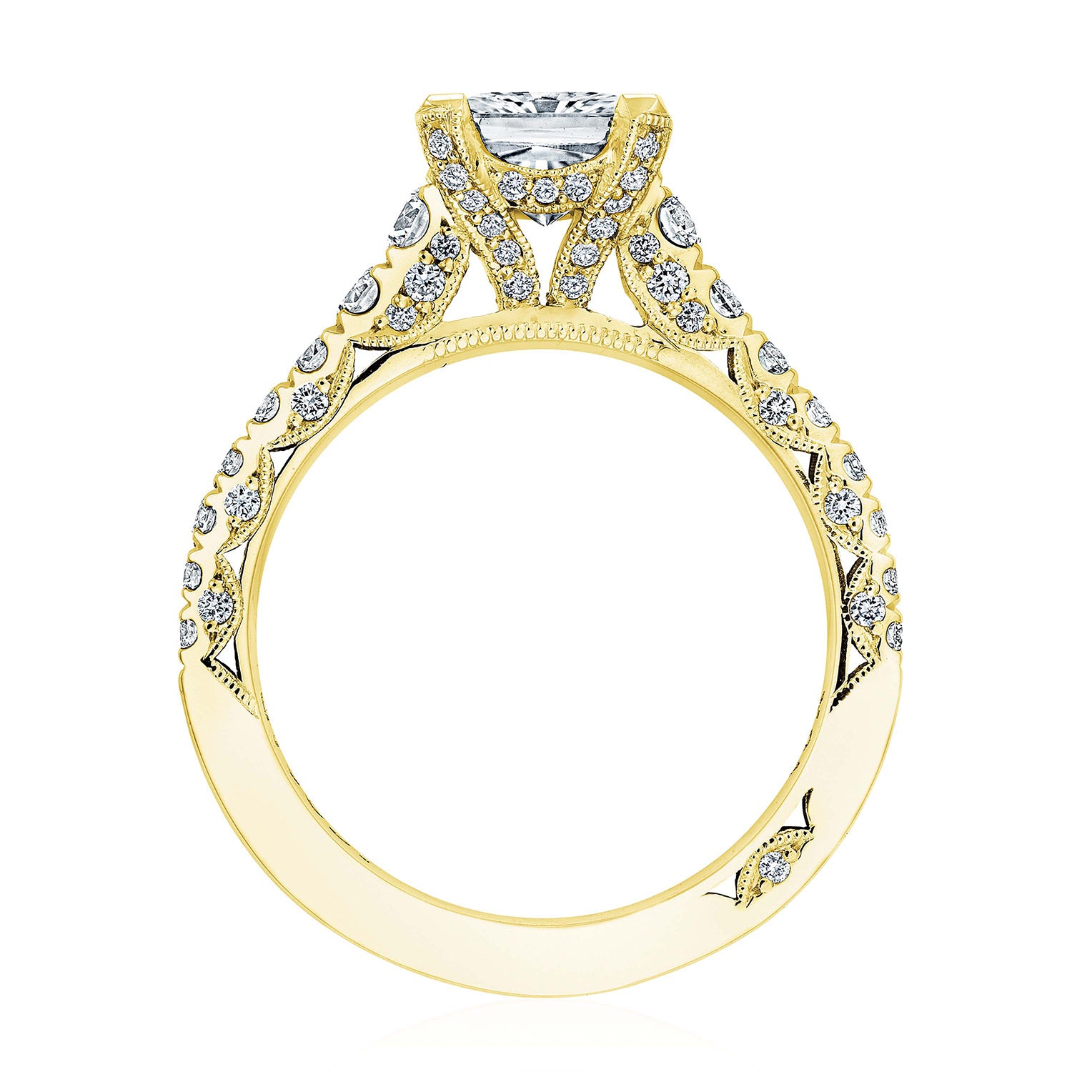 Princess Solitaire Engagement Ring
