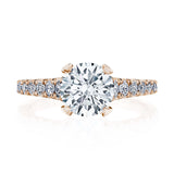 Round Solitaire Engagement Ring