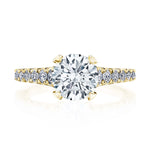 Round Solitaire Engagement Ring