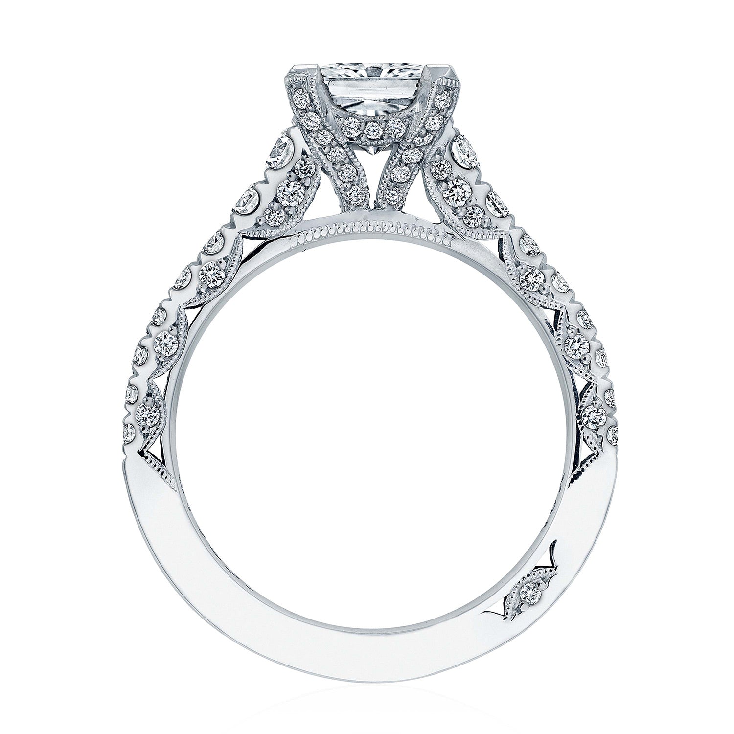 Princess Solitaire Engagement Ring