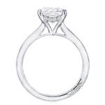 Emerald Solitaire Engagement Ring
