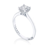 Princess Solitaire Engagement Ring