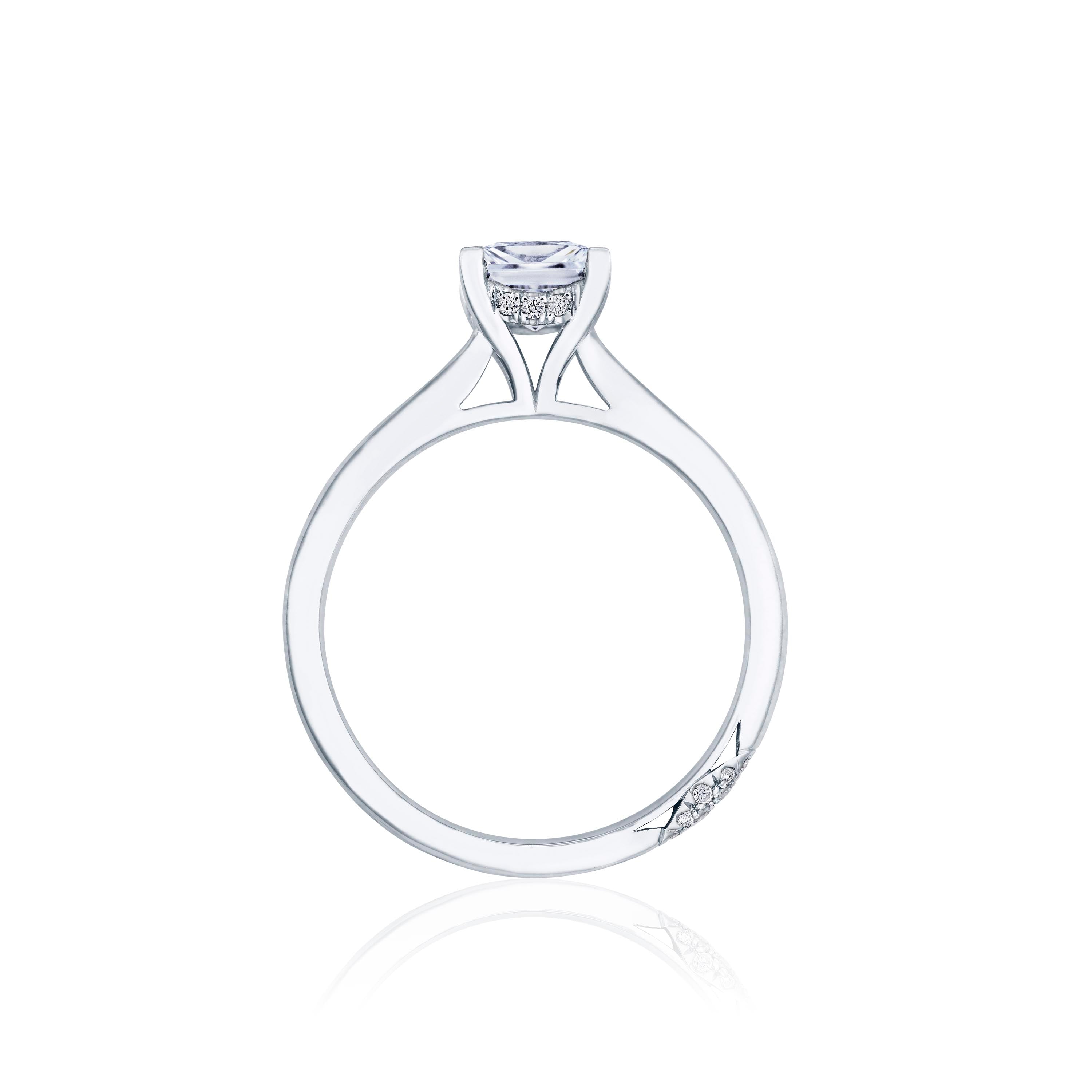 Princess Solitaire Engagement Ring