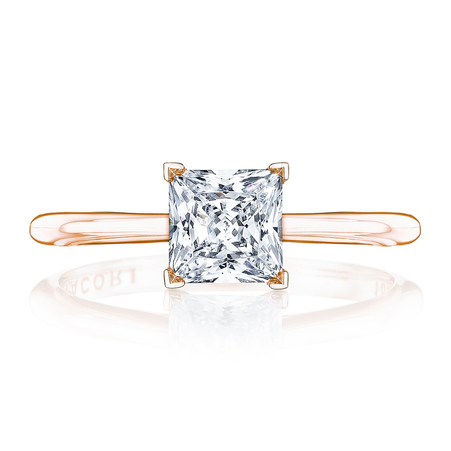 Princess Solitaire Engagement Ring