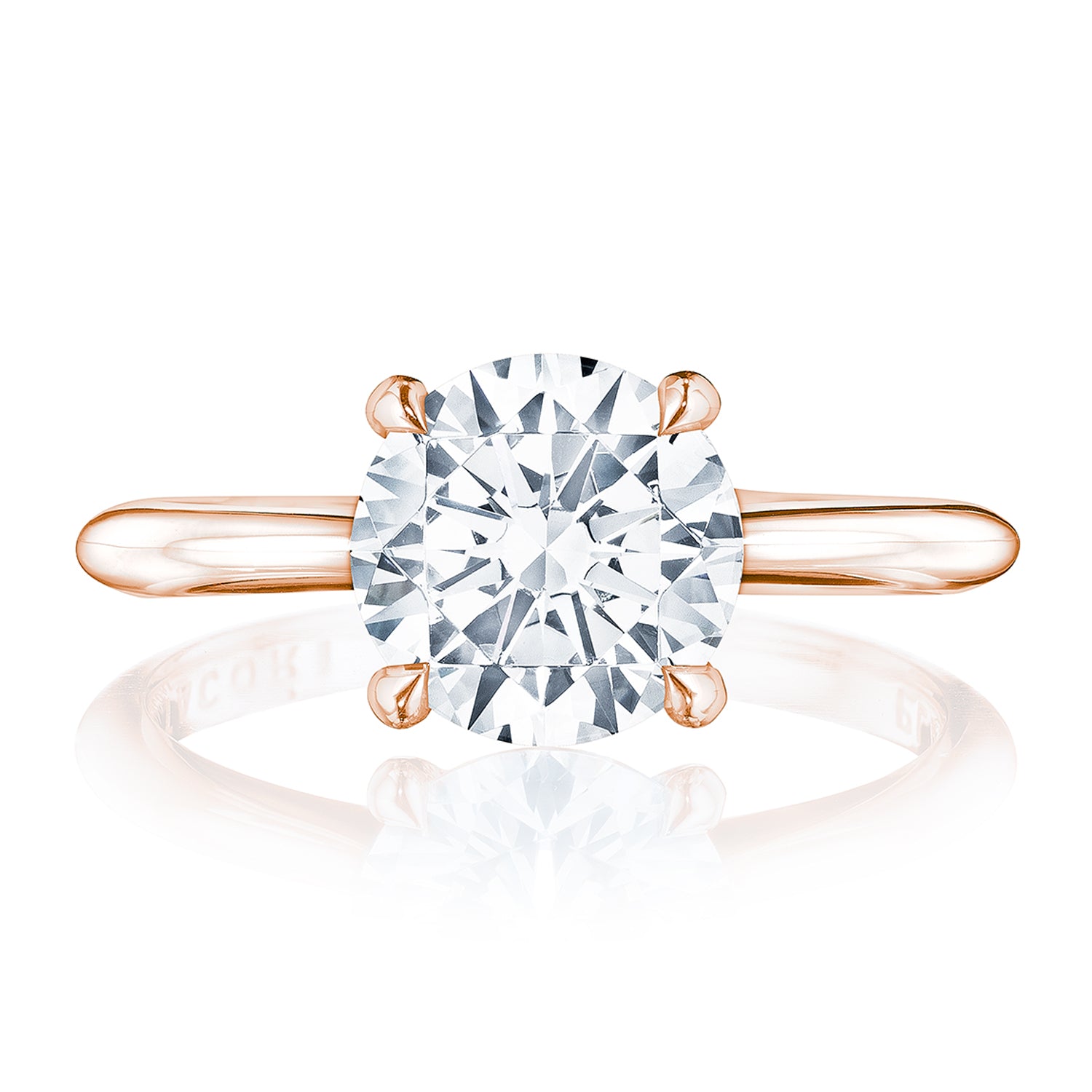 Round Solitaire Engagement Ring