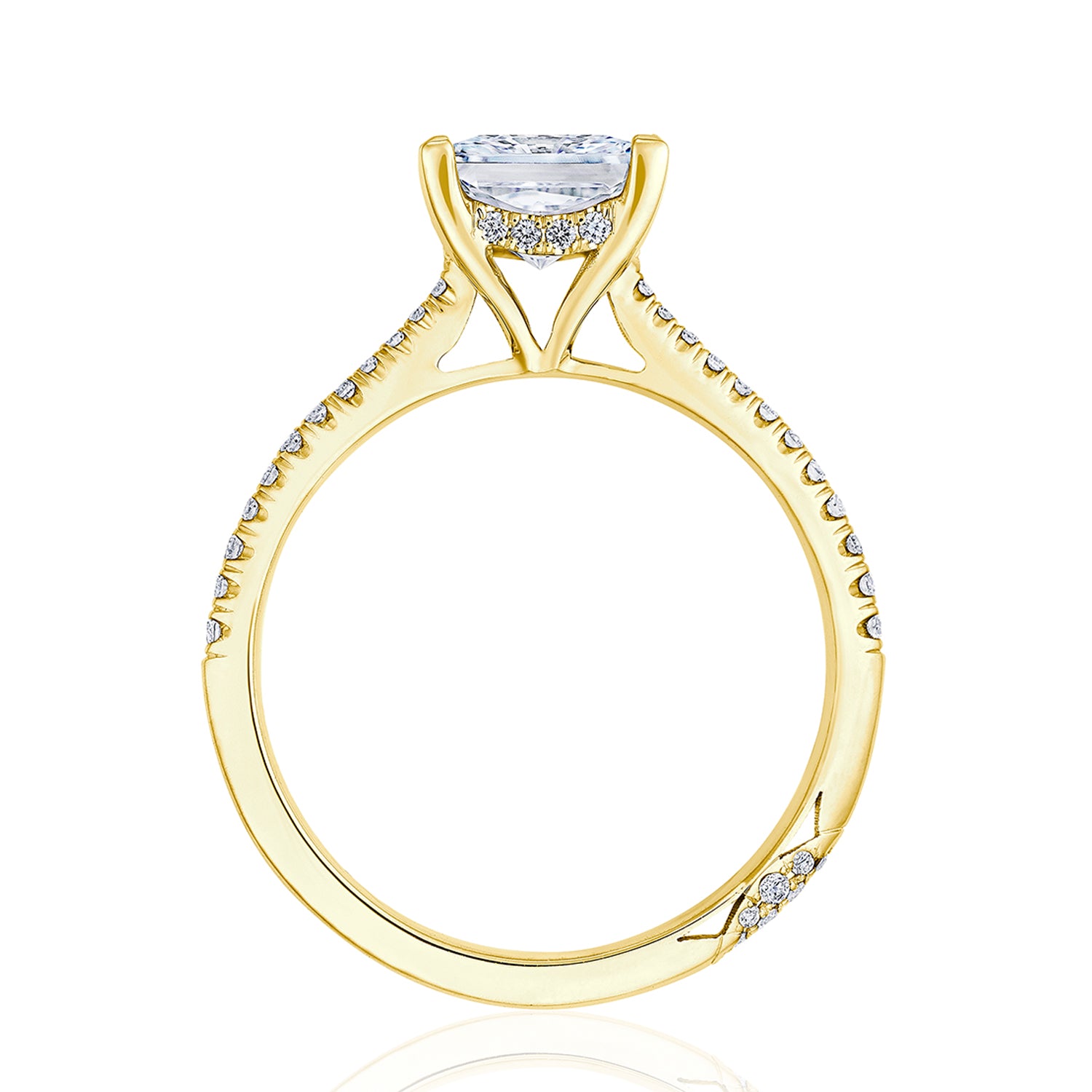 Princess Solitaire Engagement Ring