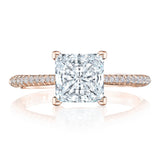 Princess Solitaire Engagement Ring