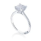 Princess Solitaire Engagement Ring