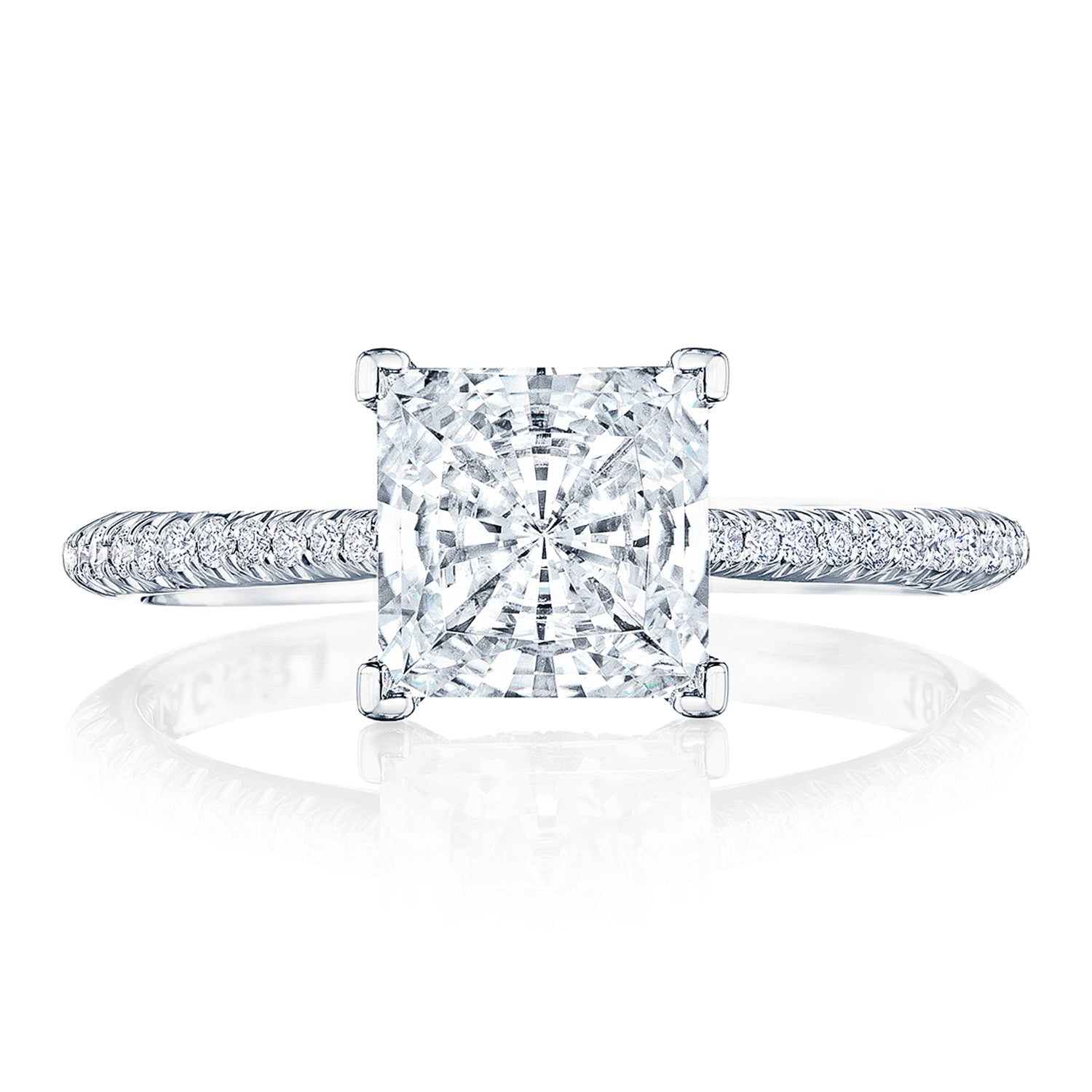 Princess Solitaire Engagement Ring