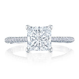Princess Solitaire Engagement Ring