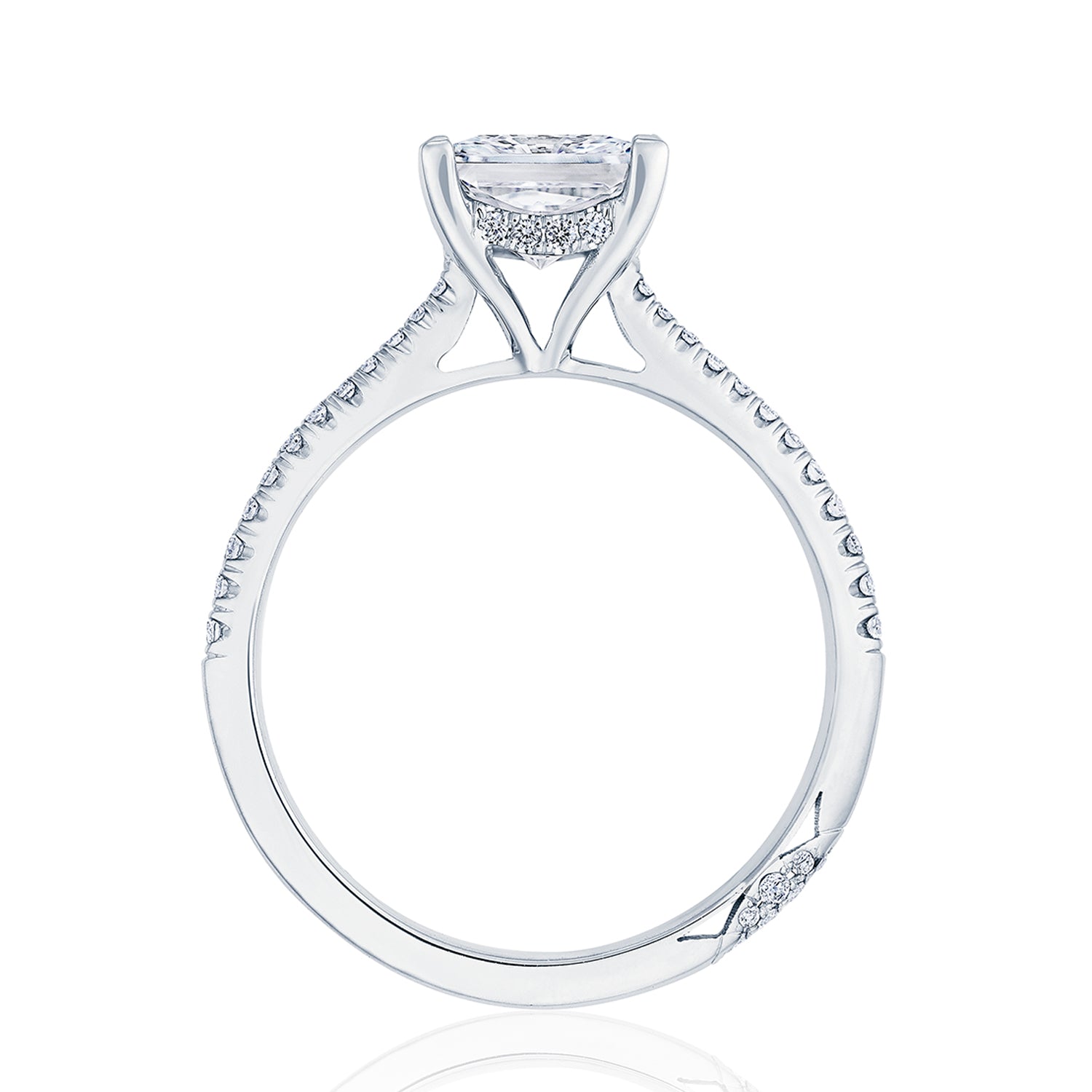 Princess Solitaire Engagement Ring