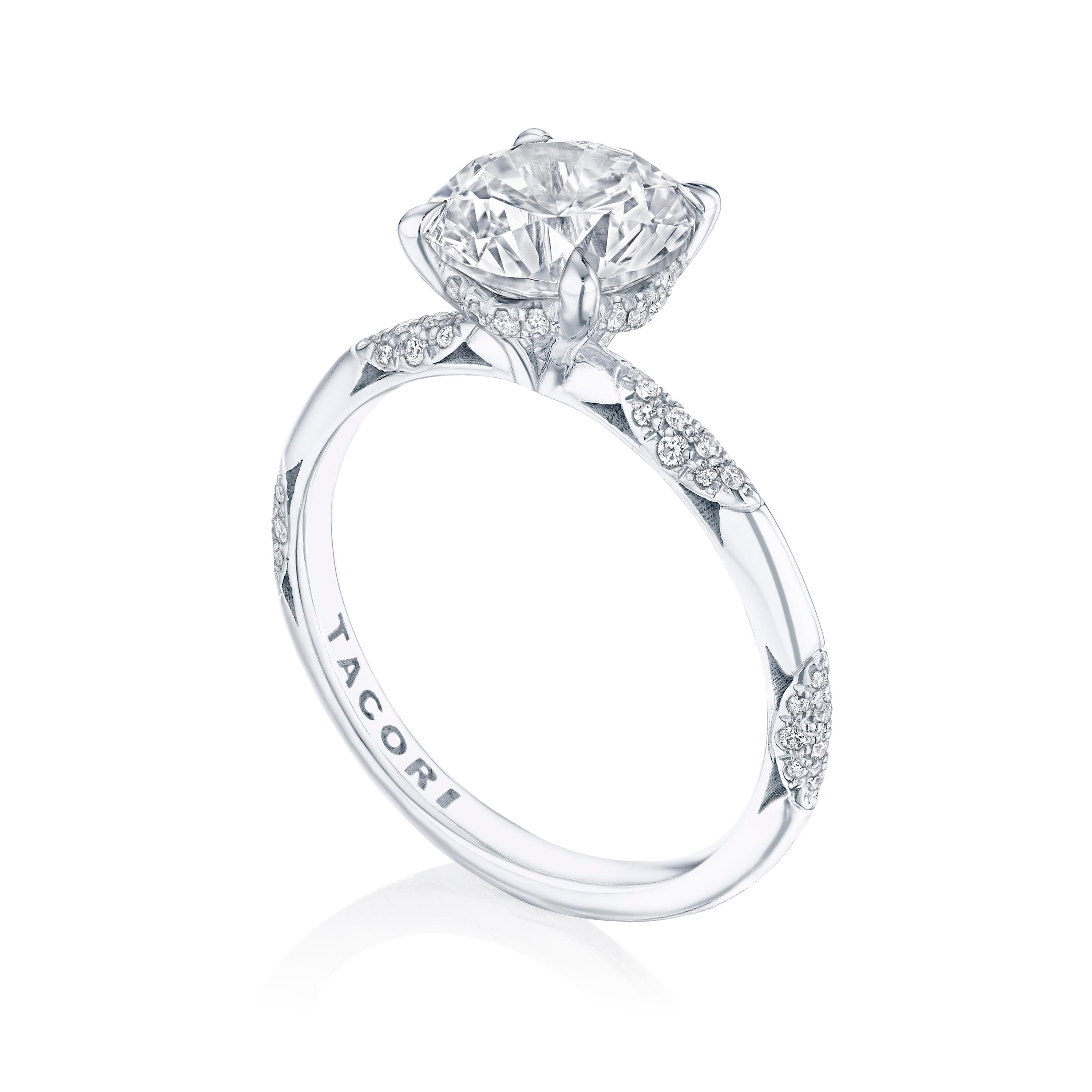 Round Solitaire Engagement Ring