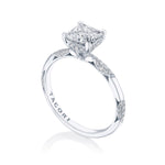 Princess Solitaire Engagement Ring
