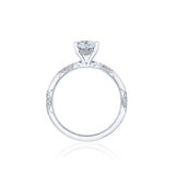Princess Solitaire Engagement Ring