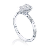 Pear Solitaire Engagement Ring