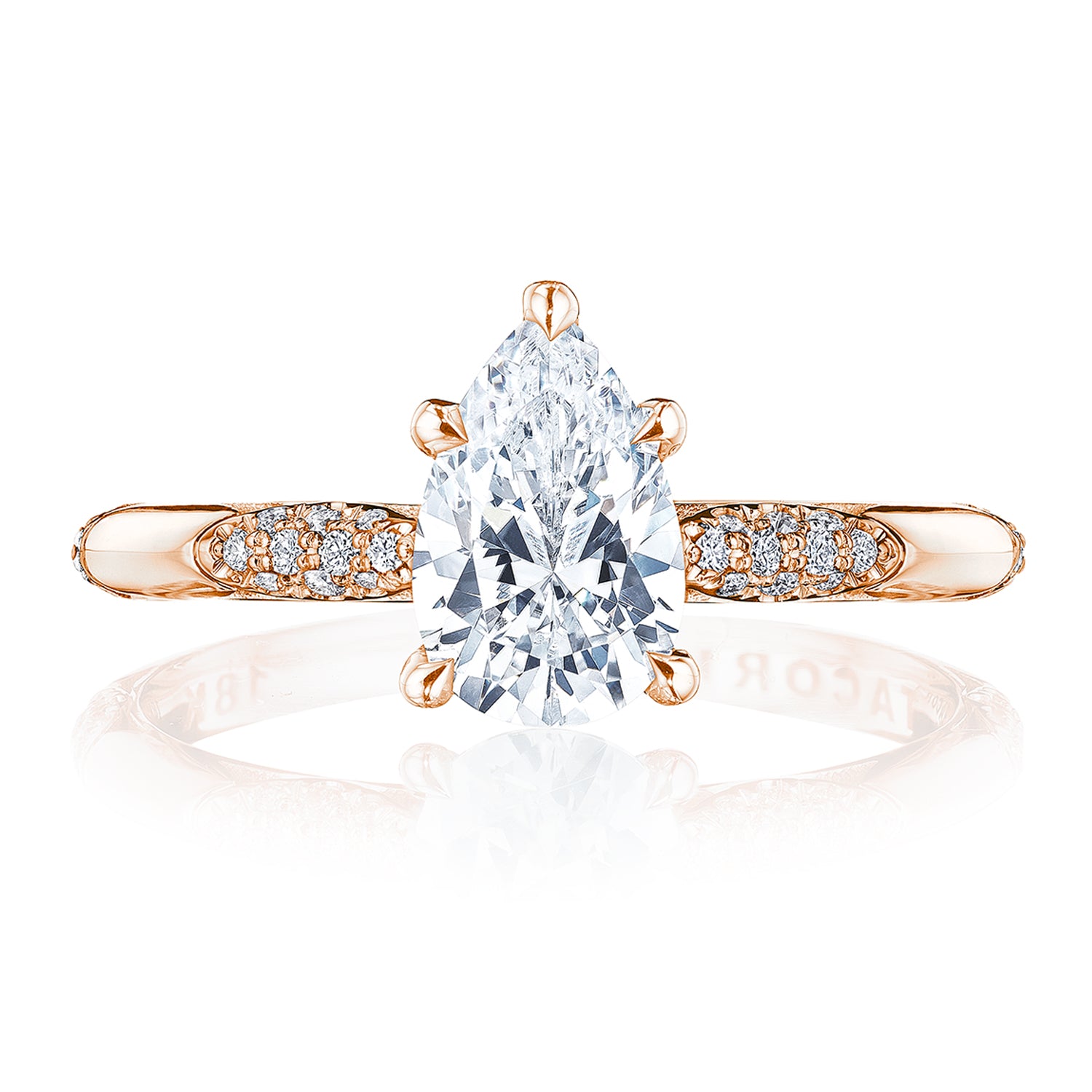 Pear Solitaire Engagement Ring