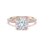 Round Solitaire Engagement Ring