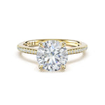 Round Solitaire Engagement Ring