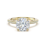 Round Solitaire Engagement Ring