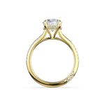 Round Solitaire Engagement Ring