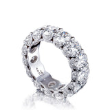 Oval Cut Diamond Eternity Band