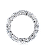 Oval Cut Diamond Eternity Band