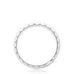 Channel Set Wedding Band