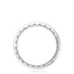 Channel Set Wedding Band