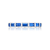 Baguette Sapphire Eternity Band