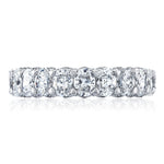 Oval Cut Diamond Eternity Band