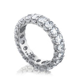 Oval Cut Diamond Eternity Band