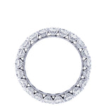 Oval Cut Diamond Eternity Band