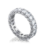 Oval Cut Diamond Eternity Band