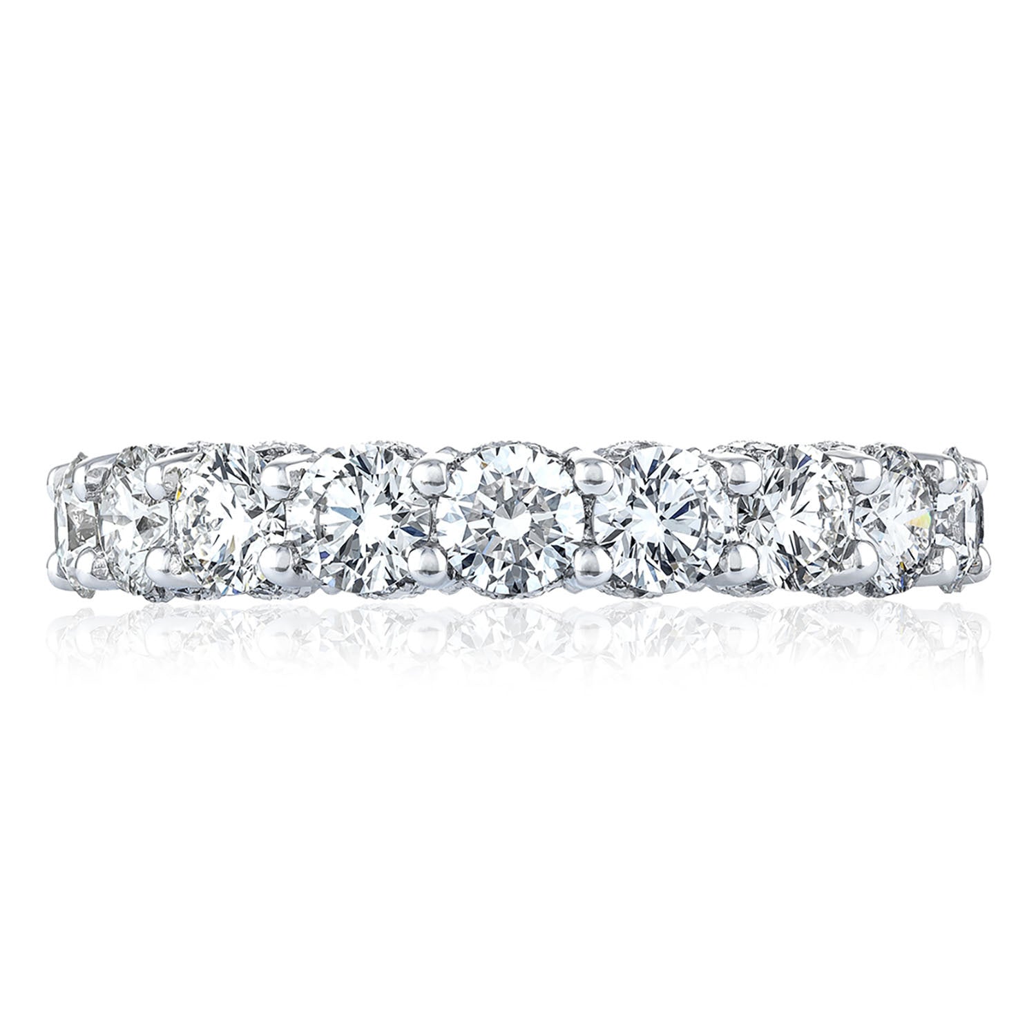 Round Diamond Eternity Band